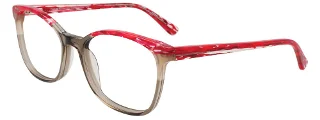 030 Grey & Beige & Red
