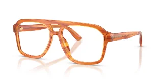 3483 Transparent Camel On Striped Ginger
