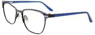 050 Blue & Multicolor Stripes