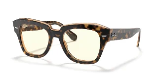 1292BL Havana On Trasparent Light Bro