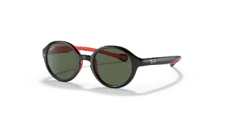 710071 Black On Rubber Red