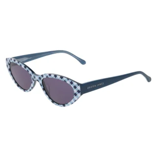 414 Navy Gingham