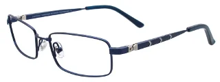 050 Satin Navy & Silver