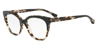 5698 Top Black On Grey Havana