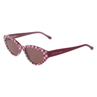 601 Merlot Gingham