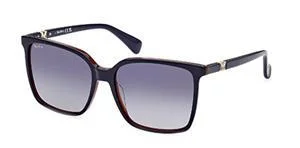 92W Shiny Bilayer Navy & Brown, Maxmaragram "M"