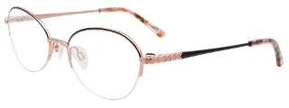 090 Pink Gold & Black