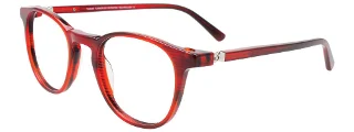 030 Transparent Marbled Red