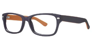navy matte/orange