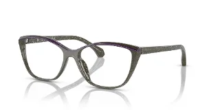 007 New Pointillee Green/Purple