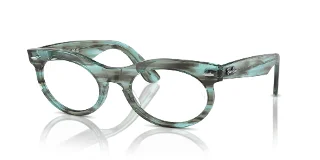 8362 Striped Transparent Green