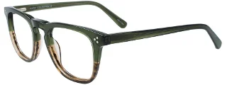 060 Transparent Khaki & Transparent Striped Brown
