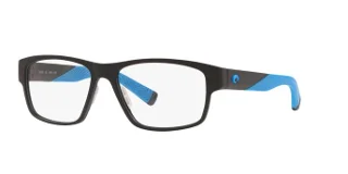 801003 Matte Black/Blue Rubber