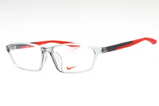 035 Light Grey With Navy/Red Temple