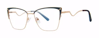 Satin Blue/Gold