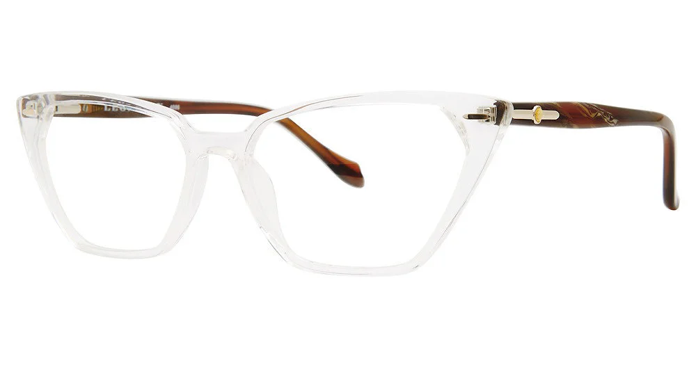 Leon Max Eyeglasses 4096 Crystal 54-15-140