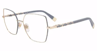 Shny Rose  Gld W/Dk Gre Pts