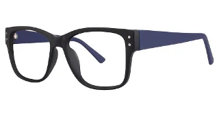 black/navy matte