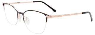 090 Satin Black & Pink Gold