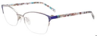 050 Silver & Blue