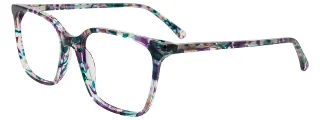 060 Teal & Brown & Purple