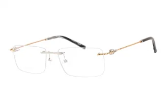 C02 Shiny Argent/Gold / Clear Lens