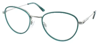 Teal Transparent/Silver