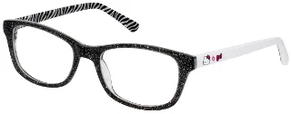 2 Black Glitter