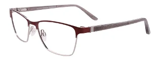 030 Satin Burgundy & Grey