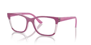 3142 Fuchsia/Transparent Pink Glitter