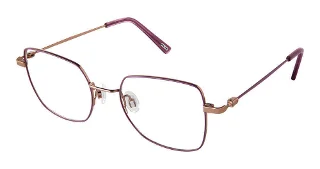 M207-K-739 Eggplant Rose Gold