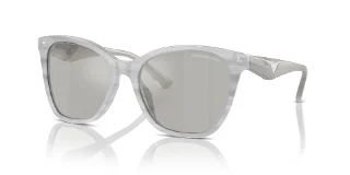 611487 Shiny Striped Grey
