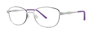 Silver/Purple