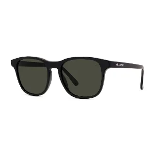 01A Shiny Black With Pure Grey Lenses