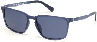 91D Matte Blue/Smoke Polarized