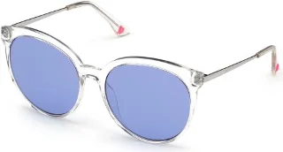 21V Crystal Clear, Silver Metal