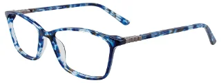 050 Blue & Crystal Blue Marbled