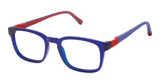 2-Jf-912 Cobalt Red W/Blue Strap