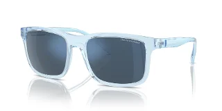 834555 Shiny Transparent Blue