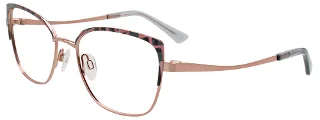 030 Rose Gold & Black Pattern