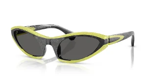 002/S4 Noir Nacree/Pointillee Lime