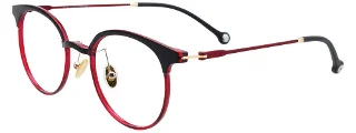 030 Red & Black