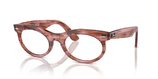 8363 Striped Transparent Pink