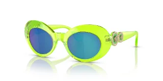 537125 Transparent Fluo Green