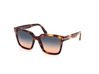53P Shiny Medium Blonde Havana/Gradient Blue