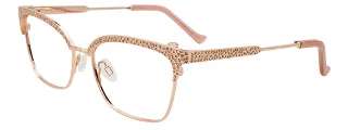 030 Pink Gold With Crystals