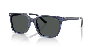 631487 Shiny Striped Blue