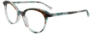 060 Teal & Grey & Crystal