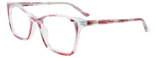 030 Transparent & Red