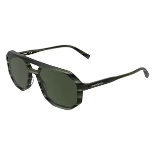 330 Striped Green
